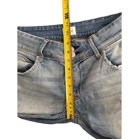 Hudson Jeans Light‎ Blue Cat Midrise Skinny Denim Stretch Step Hem Women's 28 - Picture 9 of 9